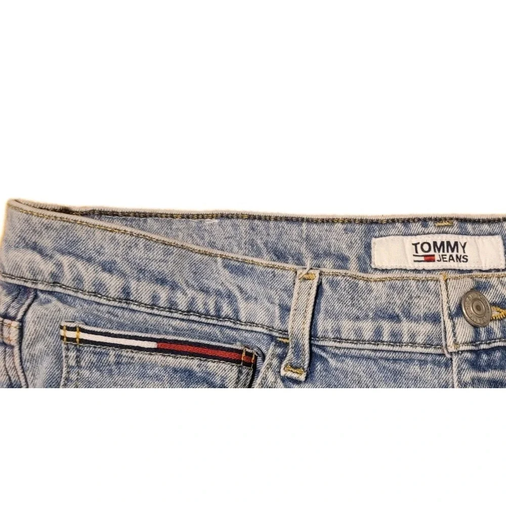 Tommy Jeans Men's Pants 36x30 Dads Jean Papa Washed Blue Jeans